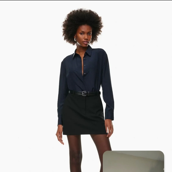 Babaton(Aritzia)100% Silk blouse size small - Picture 6 of 8